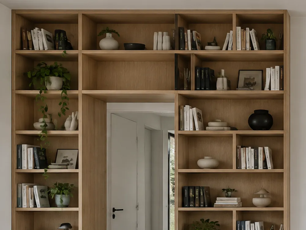 Boekenkast tot het plafond, foto 1