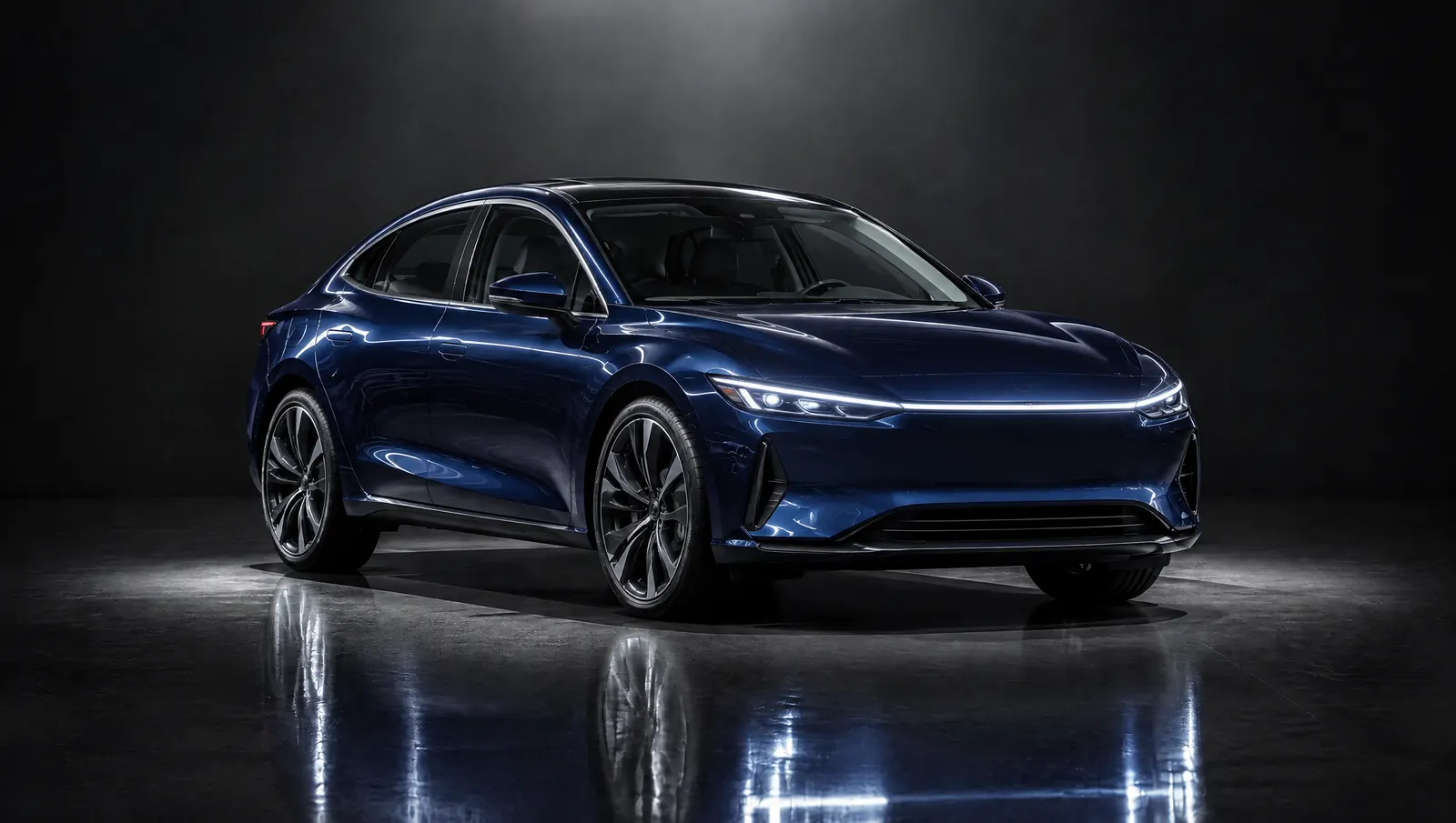 Voorbeeldmodel Elektrische sedan
